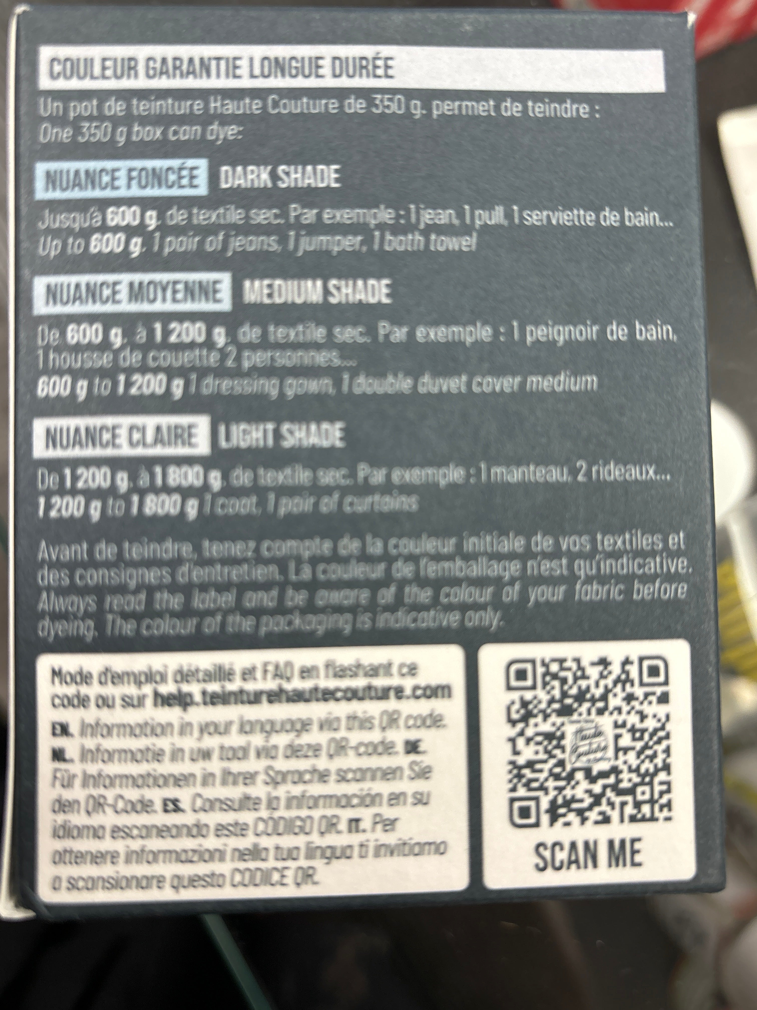 Teinture Haute Couture